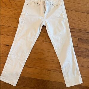 Loft PetiteWhite Denim Jeans